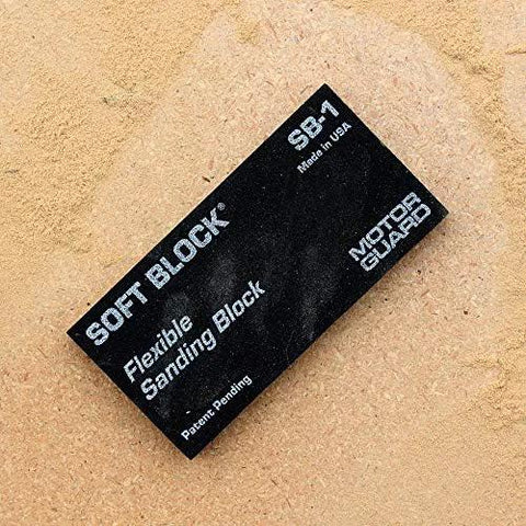Soft Block Flexible Sanding Block SB1 For Precision Finishing And Smoothing on sand surface