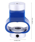 Front view of Flexible Shaft Coupler 6mm By 6mm Bore Beefy Glass Fiber Elastic Coupling for Encoder, measures 37mm length, 20mm diameter.