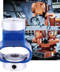 Flexible Shaft Coupler 6mm By 6mm Bore Beefy Glass Fiber Elastic Coupling for Encoder, shown in automation machinery setup