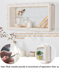 Wall-mounted display shelf using Heavy Duty Aluminum Z Hanger Wall Mount Kit For Picture Frames And Artwork With Hidden Bracket Clips French Cleat Style Hanging Hardware For Mirrors Cabinets Paintings Whiteboards Up To 60 Lbs 6 Inch Pack Of 3 Pairs