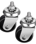 Heavy Duty 3 Ton Floor Jack Caster Wheels Cast Iron Replacement Parts Pack Of 2 With 16mm Stem Universal Fit For Most Floor Jacks