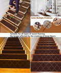 Eliminate Squeaky Noise Floor Repair Kit with 5 Tools and 50 Screws for Wood Floors shown solving squeaks on staircases.
