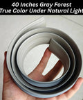 Rolled 40-inch gray forest Floor Transition Strip Self Adhesive Carpet Wood Tile Vinyl Flooring Laminate Transition Cover Edge Trim