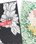 3D Floral Cutting Dies Set For Scrapbooking And Card Making With Layered Four Leaf Flower Designs 22.4x14.4 Cm Create Dope 3D Backgrounds Card Frames And Embossed Effects For DIY Crafts Ammsochy