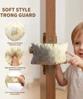 Soft Fabric Door Stopper For Handles With Floral Design Keeps Doors From Slamming And Pinching Fingers Quiet Door Silencer Kid And Pet Safe Farmhouse Style Home Decor You Will Actually Enjoy.