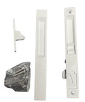 Sliding Glass Patio Door Handle Set Flush Mount Non Keyed For Replacement And Repair With Six And Five Eighths Inch Hole Centers