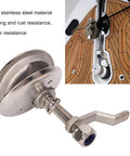 Boat Hatch Latch Pull Stainless Steel 316 Marine Grade Flush Cam Latch With Plate Heavy Duty Corrosion Resistant