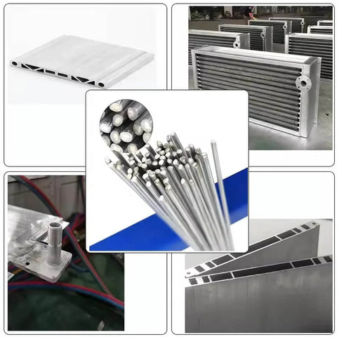 100 Pieces Flux Core Aluminum Welding Rods Set For Easy Melt Welding Sticks No Solder Powder Needed Non Toxic Flux Core Aluminum Brazing Rods Ideal For Repairs And DIY Projects In Home Or Shop