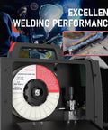 Flux Core MIG Wire for Gasless Welding E71T-GS 0.030 Inch Diameter 10 Pound ABS Spool in welding machine