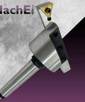 2 Inch Fly Cutter With 3MT Shank For Milling And Lathe Machines Replaceable Carbide Insert Indexable Tool Holder M12 X 1.75 Mm Tool Steel Construction Durable Cutting Head