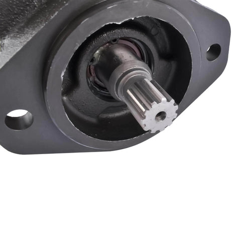 Close-up of Flynsu Hydraulic Gear Pump Replacement for John Deere 6320 6330 6405 6410 6415 6420 6425 6430 Part# AL156335