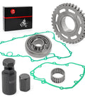 Flywheel Puller And Starter Clutch Gear Kit With One Way Bearing And Gasket Set for TRX450ER Electric Start 2006 2009 2011 2014