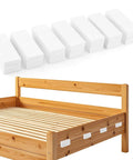 20 Foam Anti Rattle Pads With Auto Adhesive Fillers For Headboard And Furniture Noise Reduction on wooden bed frame