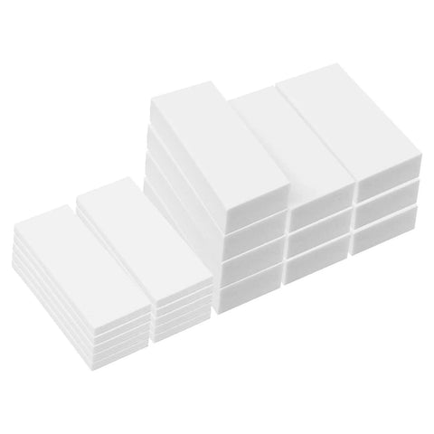 20 Foam Anti Rattle Pads With Auto Adhesive Fillers For Headboard And Furniture Noise Reduction Easy To Install Adhesive Anti Shake Stoppers Includes 10 Thick And 10 Thin Pads For Quiet Walls And Stable Furniture
