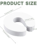 Six Pack Door Finger Pinch Guard Set For Open Doors Anti Slam Foam Stopper dimensions 9.3x3.5x1.5cm in photo