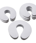 Experience top protection with an extra thick soft foam door pinch guard that cushions door slams, preventing finger injuries for kids and pets; universal fit, durable, safe, eco friendly, pack of six.