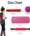 5 in 1 Foam Roller Set with trigger point roller, massage stick, ball, band, and bag for deep muscle relief and recovery.