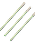 Three Cleanroom Foam Swabs 2.75 Inch With Flexible Head Paddle And Compact Handle for precision cleaning
