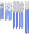Pro Grade Foam Cleaning Swabs Kit With Four Precision Head Shapes For Cleanrooms And Lab Surfaces, 100 Count in various head shapes.