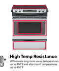 Sticks Like Crazy High Temp Dark Gray Double Sided Foam Tape 4611 applied around oven edges for seal and durability