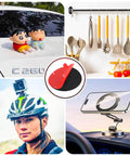 Navona 16Pack Heavy Duty Double Sided Mounting Tape – VHB 5952 Foam Tape holding phone mount, kitchen utensils, car decor, camera on helmet.