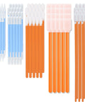 Foam Tip Cleaning Swab Kit With 5 Precision Tips 100 Pack for Printers Optics Cameras Guns Automotive Detailing and Crafts