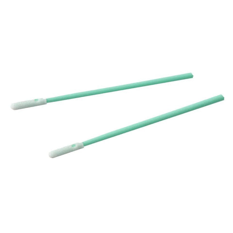 Foam Tip Cleaning Swabs 200 Pack 2.75 Inch Lint Free For Inkjet Printers with Green PP Handle for sensitive electronics cleaning, AllGIFT