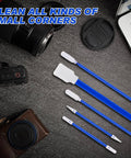 Five Type Foam Tip Cleaning Swabs Kit Pro Grade For Delicate Surfaces And Cleanroom Use Lint Free Open Cell Sponge Tips