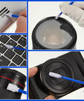 Five Type Foam Tip Cleaning Swabs Kit Pro Grade For Delicate Surfaces And Cleanroom Use Lint Free Open Cell Sponge Tips