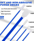 Five Type Foam Tip Cleaning Swabs Kit Pro Grade For Delicate Surfaces And Cleanroom Use Lint Free Open Cell Sponge Tips
