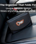 Heavy Duty 25 Piece Tire Repair Kit For Cars And Motorcycles All In One Portable Oxford Tool Bag on car seat