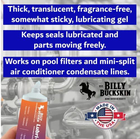 Silicone-Whiz Grease XL 4 oz Tube, Billy Buckskin Co., Food Grade  Sanitary Silicone Lubricant, Diving Lube, Plumbers Grease, Scuba  Silicone Grease