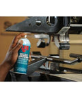 Applying Heavy-Duty Food Grade Silicone Lubricant in 13 oz Aerosol Can for Food Processing Equipment Clear Formula By LPS