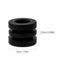 Pro Grade Foosball Gaskets And Bumper Pads Set For Table Football 16 Pieces Of Durable Washer Pads 3cm diameter, black