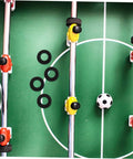 Foosball Table Rod Washers Replacement Set Smooth Easy Install For Standard Foosball Machines visible on a foosball table.