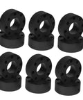 16 Pack Foosball Rubber Bumpers And Rod Protectors For Standard Tables, black durable table soccer accessories, home office setup.