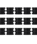 Hard Rubber Foosball Bumpers Set 15 Pack Pro Grade Replacement Bushings and Rod Bearings for Foosball Tables
