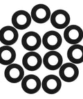 Foosball Table Rod Washers Replacement Set Smooth Easy Install For Standard Foosball Machines Durable Plastic Washers