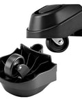 Two Pack Foot Caster And 12293 Caster Kit For Plate Caster Systems Compatible With Six To Sixteen Gallon Wet And Dry Vacuums.