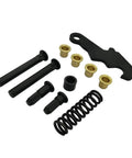 Door Hinge Repair Kit for Ford 1964-1967 Mustang Mercury Comet including pins, bushings, cam studs, and springs for hinge rebuild