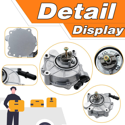 Brake Vacuum Pump For Ford F-150 Expedition Transit And Lincoln Navigator 3.5L Engine 2013-2020 detailed view