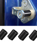 Four Piece Door Lock Lift Striker Bushings Set Seven Eighths Inch Size With Half Inch Inner Diameter And Eleven Sixteenths Inch Outer Diameter