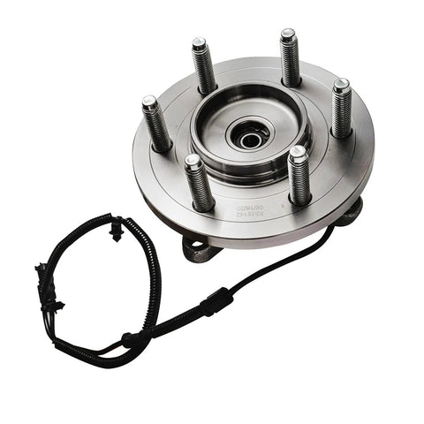 4WD Front Wheel Bearing Hubs Assembly for Ford F150 2011 2014 Expedition and Lincoln Navigator 2011 2014 Replacement Kit Includes 2 Front Hub Bearings and Hubs for 6 Lug 4WD Models Ready