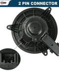 AC Blower Motor For Ford F150 Lobo Expedition And Lincoln Navigator Replacement HVAC Fan Motor with 2-pin connector