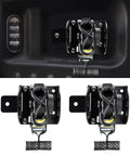 Custom Fit Retractable Ratchet Straps For Ford Maverick 2022 2023 2024 2025 auto retract quick tension tie down system shown installed