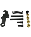 Door Hinge Repair Kit for Ford 1964-1967 Mustang Mercury Comet with pins, bushings, cam studs, and springs displayed