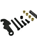 Door Hinge Repair Kit for Ford 1964-1967 Mustang Mercury Comet, including pins, bushings, cam, studs, and springs laid out