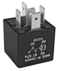 Single 5-pin automotive relay from Beefy 40A 12V DC 5-Pin Automotive Relay Pack Of 4 OEM Replacement F0AB-14B192-AA For Ford Electrical Systems