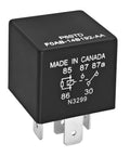 Beefy 40A 12V DC 5-Pin Automotive Relay Pack Of 4 OEM Replacement F0AB-14B192-AA For Ford Electrical Systems, black module