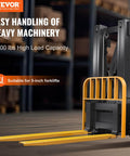 Forklift with 72 Inch Fork Extensions For Forklifts, 5.5 Inch Wide Heavy Duty Steel Extensions, Handles Up To 4000 Lbs